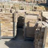 mmexport1705034936885 Yellow Ledger Stacked Stone Panels For Courtyard Landscape Retaining Wall