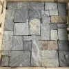Multi-Tone Natural Fieldstone Mosaic Stacked Stone Veneer Indoor Outdoor Wall Cladding