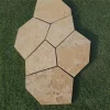 Golden Cream Limestone Crazy Paving Flagstone | Natural Garden Patio Stone