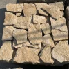 Cream Natural Split Crazy Stone Wall Cladding, 1-3cm Irregular Fieldstone Veneer