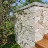 Minimalist White Irregular Sandstone Crazy Paving Veneer