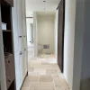 Natural Beige Modular Limestone Flooring for Villa Interiors & Courtyards