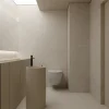 off‑white limestone slabs for minimalist interior hallway and floor finishing