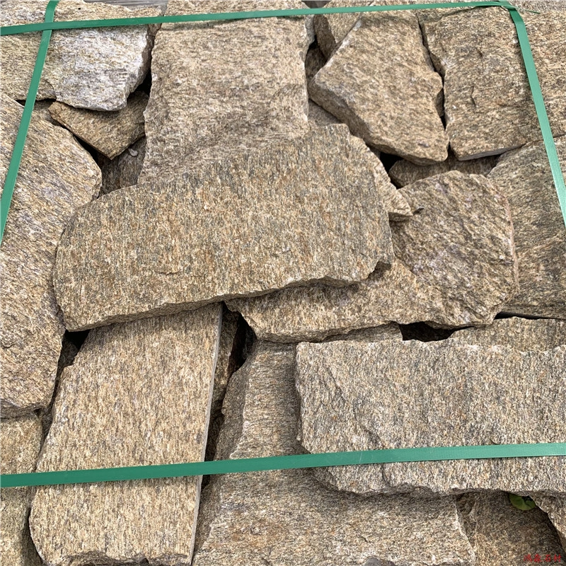 Random Loose Flagstone crazy paving natural rough bulk stone for indoor and outdoor wall veneer decoration 