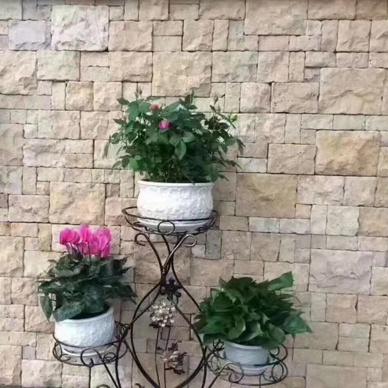 beige limestone ledger‑stone wall cladding natural texture sample