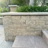 Golden Yellow Mushroom Stone Wall Cladding | Natural Stone for Exterior & Interior Walls
