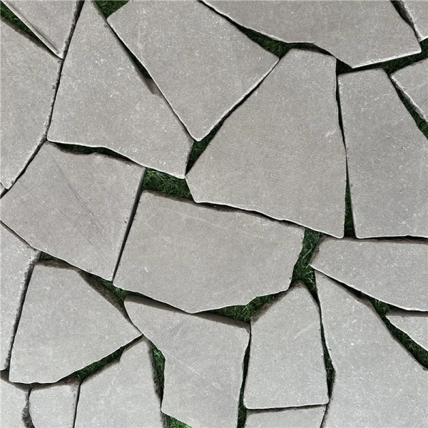 White Crazy Paving for Exterior Patios, Walkways and Landscape Projects