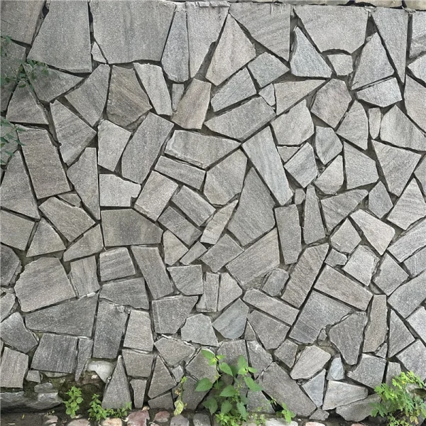 IMG_6424 Metallic Grey Crazy Paving Stone for Luxury Villa Landscaping