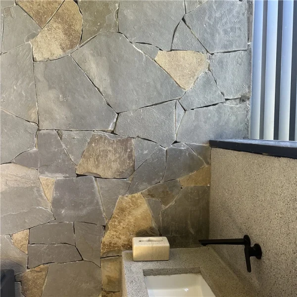IMG_7236 Grey White Irregular Wall Stone | Exterior Wall Cladding & Landscape Stone