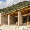 Warm Yellow Crazy Paving Stone for Feature Walls & Exterior Design