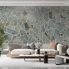 Green-Grey Slate Crazy Paving Stone for Walls, Patios & Landscape Projects