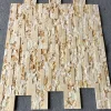 Yellow Wood‑Vein Ledger Stone Wall Cladding for Interior & Exterior Walls