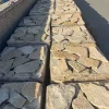 Warm Yellow Crazy Paving Stone for Feature Walls & Exterior Design