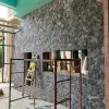 Charcoal Grey Crazy Paving Stone for Patio & Garden Villa Landscaping
