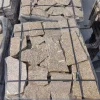 Yellow Beige Random Stone Wall Cladding