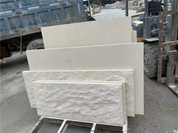 Natural Off‑White Limestone for Wall Cladding, Flooring & Outdoor Paving