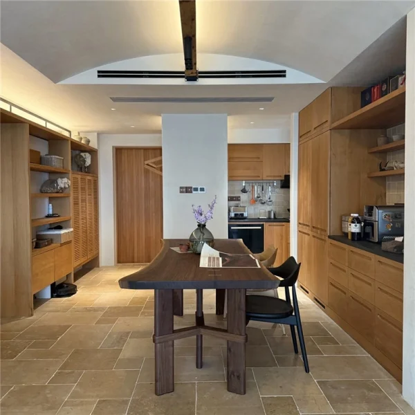 Walnut Brown Limestone for Elegant Villa and Landscape Design