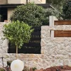Warm Yellow Crazy Paving Stone for Feature Walls & Exterior Design
