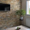 Natural Tones Stacked Stone – Layered Stone with Rich Natural Variation
