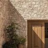 Warm Yellow Crazy Paving Stone for Feature Walls & Exterior Design