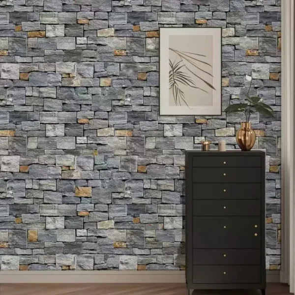 Light Blue Stacked Stone Exterior Wall Cladding, interior living room decoration effect