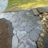 Grey Random Flagstone Paving, natural irregular grey flagstone for garden patio paving