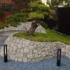 Light Yellow Random Rubble Stone for House Facades, Garden Walls and Landscape Design