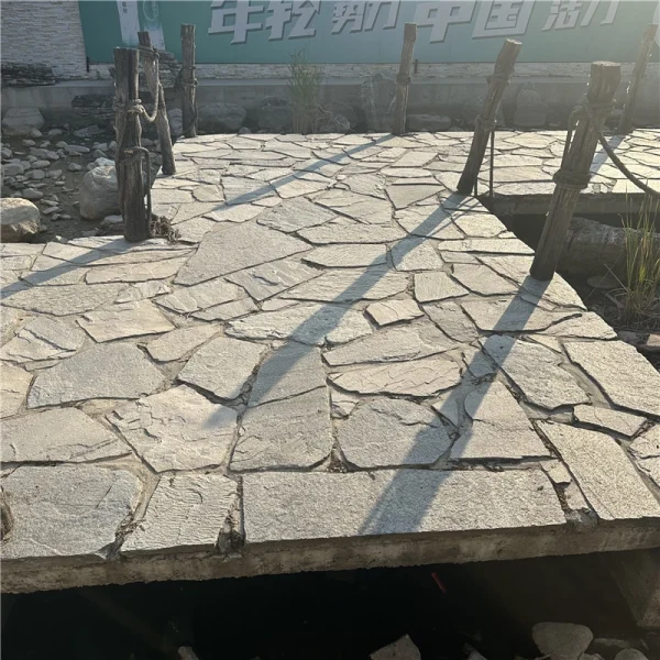 Grey Green Irregular Flagstone for Patio and Garden Design