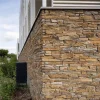Rust-Toned Stacked Stone Veneer – Warm Natural Color for Feature Walls