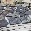 mmexport1703555733361 Black Natural Crazy Paving Wall Stone for a Bold and Dramatic Stone Finish