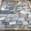 Light Blue Stacked Stone Exterior Wall Cladding for Walls, Facades & Landscaping