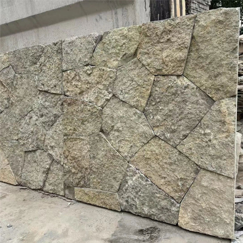 Grey Random Flagstone for Patios garden retaining wall stone